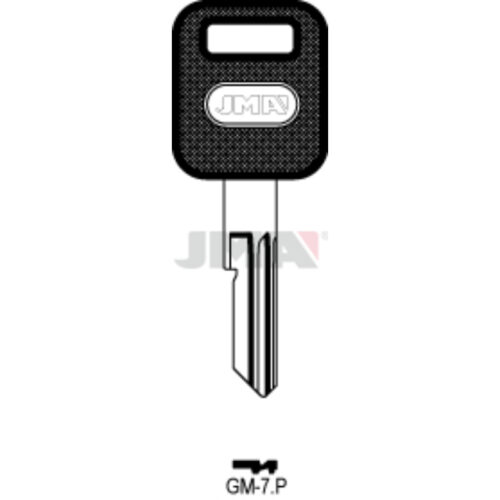 Chei Otel Plastic Negru GM-7.P